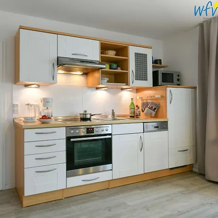 Апартаменты Kranich 9 Остзебад Бинц